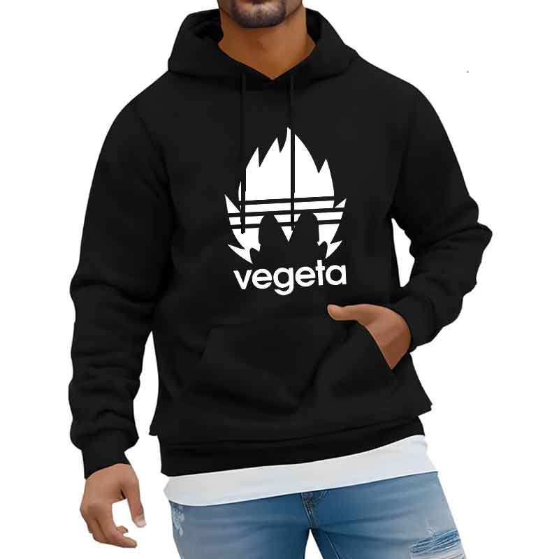 Vegeta Print Men's Women Hoode - Street Fashion Trends 2025 avaliação e preço