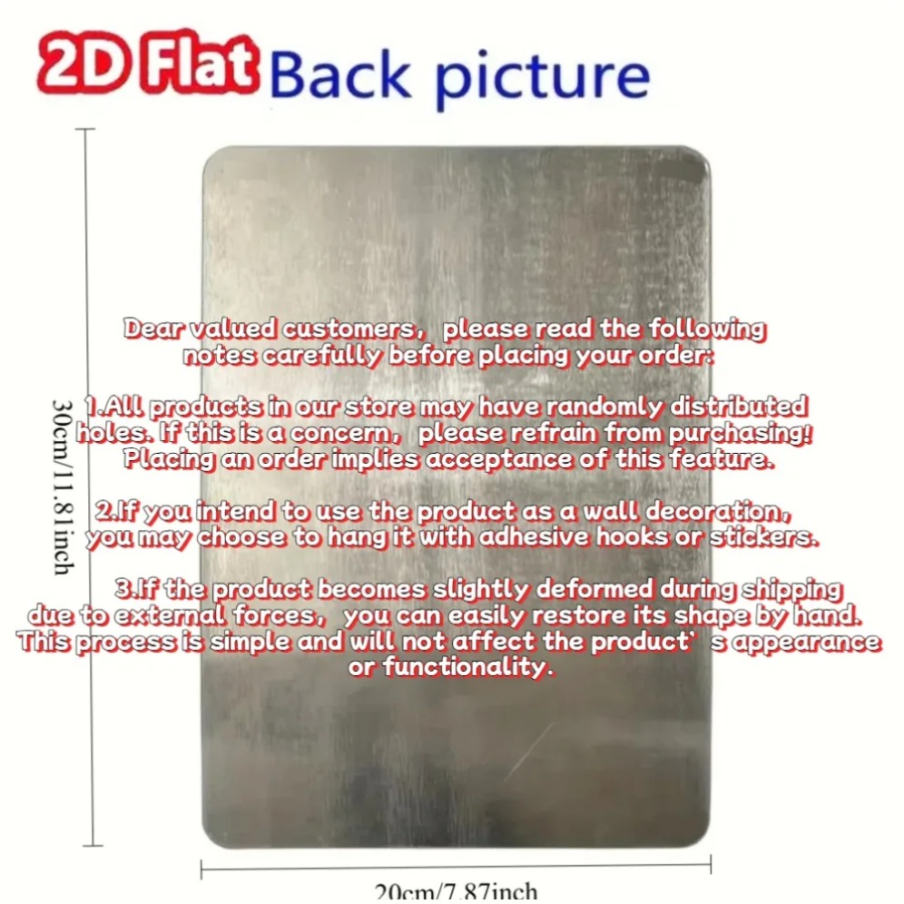 New Trendy HD Metal Wall Art - - Street Fashion Asian avaliação e preço