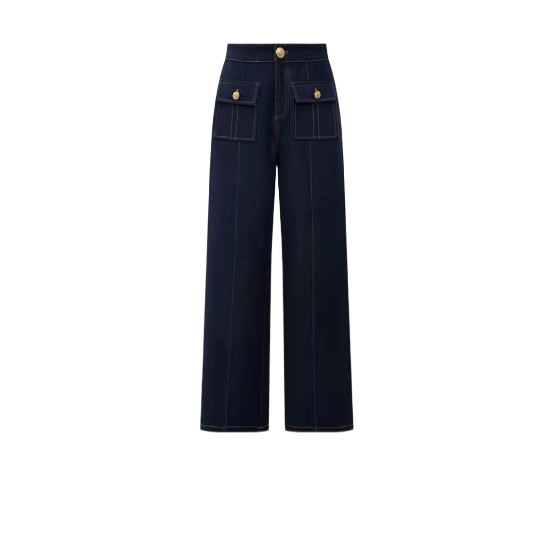 Y2K 2026 new button retro jean - Street Fashion Jeans Women avaliação e preço