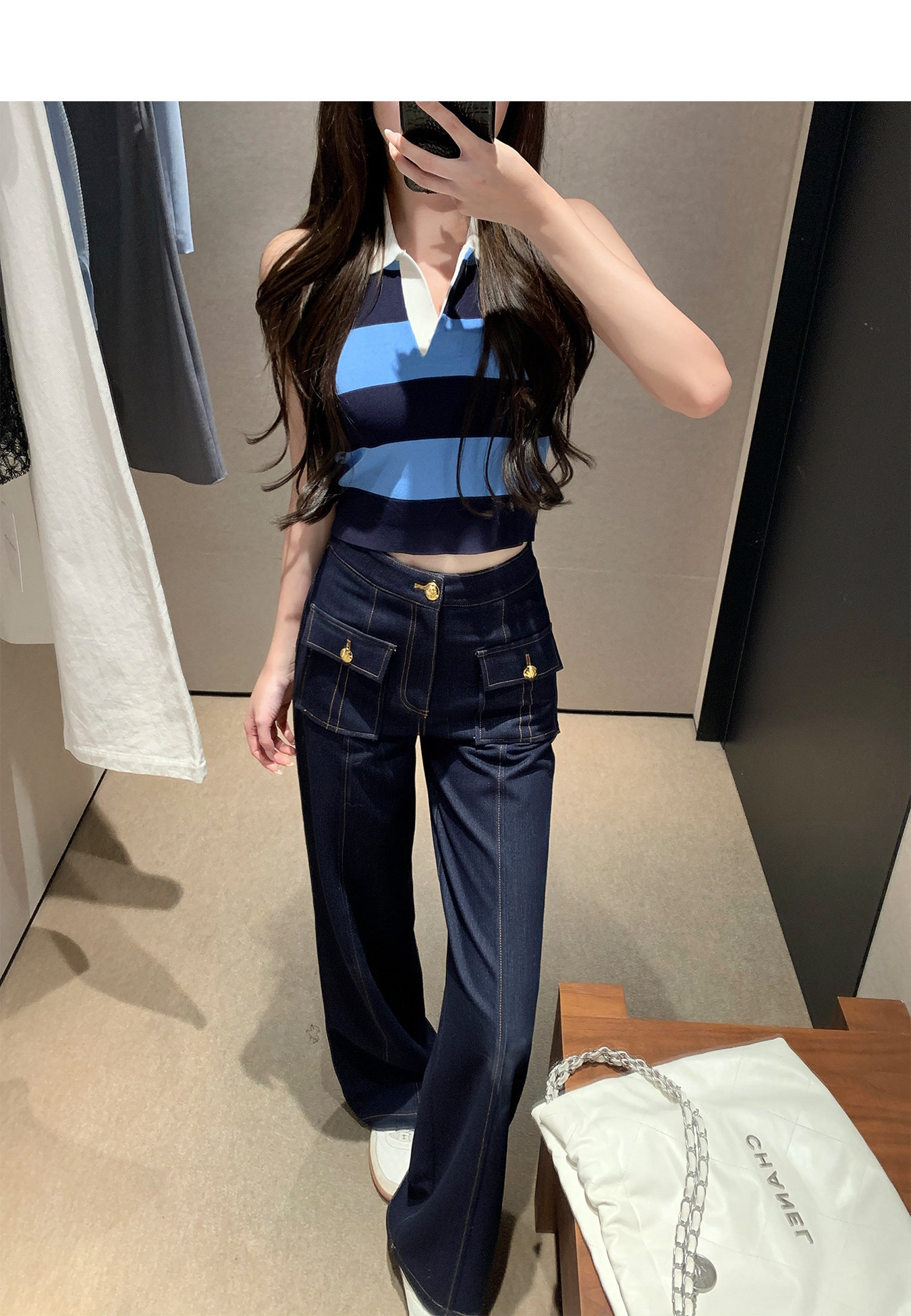Y2K 2026 new button retro jean - Street Fashion Jeans Women avaliação e preço