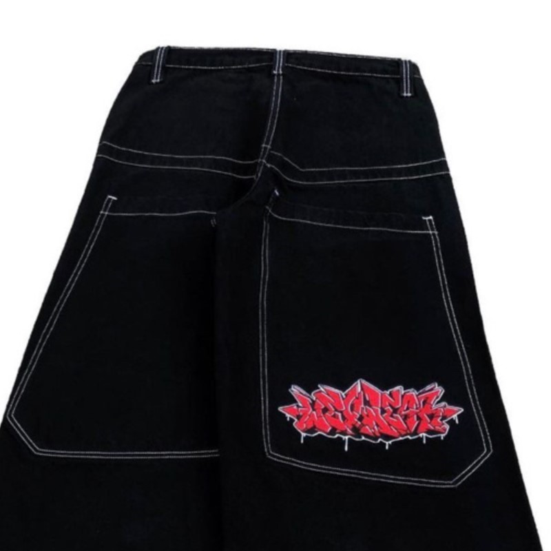 American Fashion Hip Hop Overs - Street Fashion Jeans Women avaliação e preço