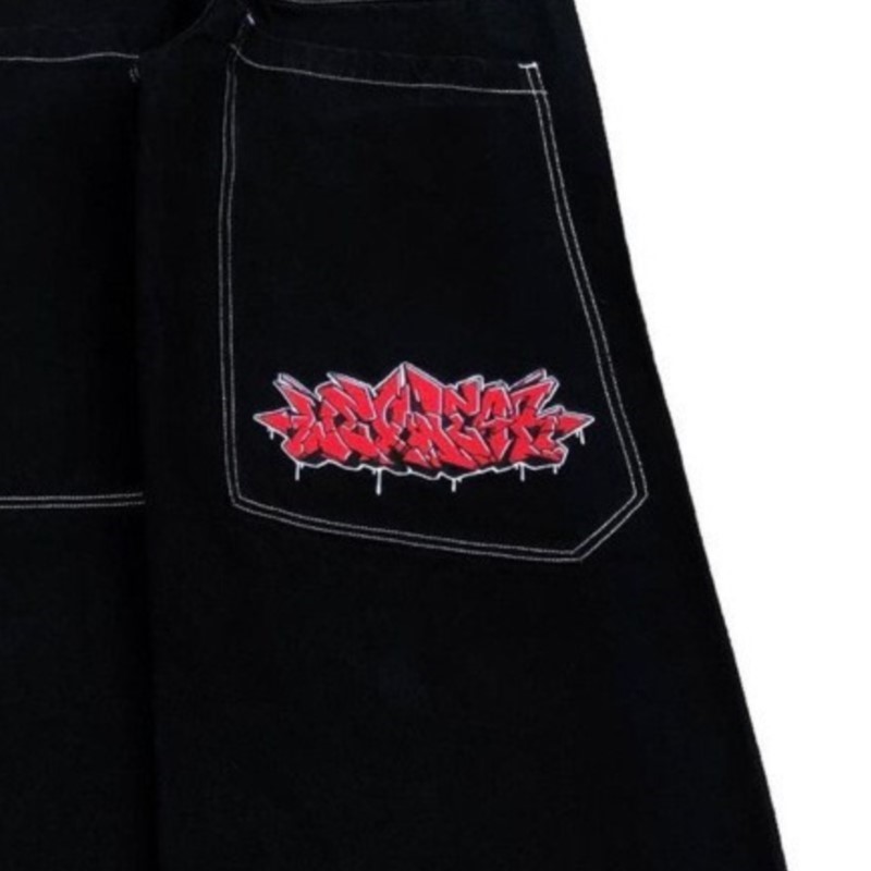 American Fashion Hip Hop Overs - Street Fashion Jeans Women avaliação e preço