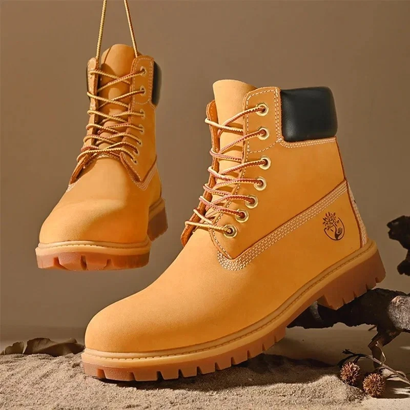 Boots Men High Top Boots High  - Mesh Top Layering avaliação e preço