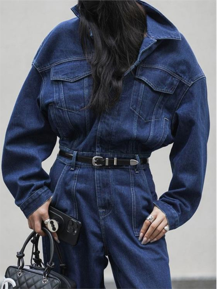 Street Denim Jeans Jumpsuit fo - Street Fashion Jeans Women avaliação e preço
